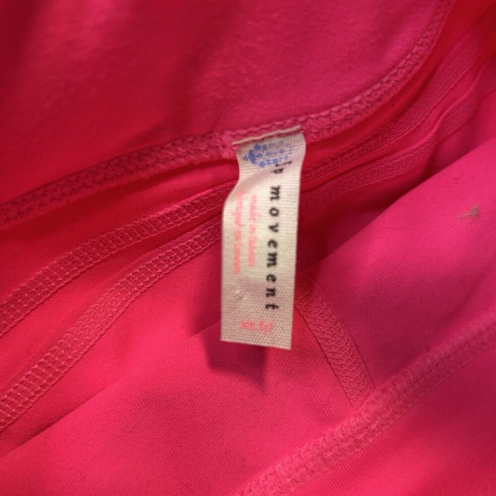 Free People Movement Biker Baby Shorts Size XS Tropical Pink Stretch - Picture 7 of 11